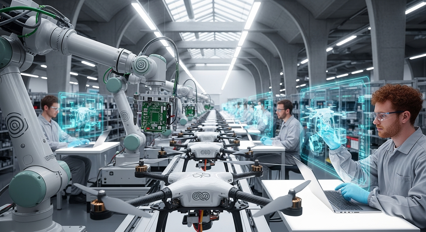 drone assembly line